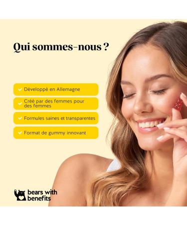 Pour Dig rer le Quotidien - Brom la ne & Inuline - avec Vitamine B6 Bacillus coagulans 1 milliard d'UFC - 90 unit s (3 mois) - Sans Sucre Ajout Vegan - Bears with Benefits 1 unit (Lot de 90) - Buy Online on GoSupps.com