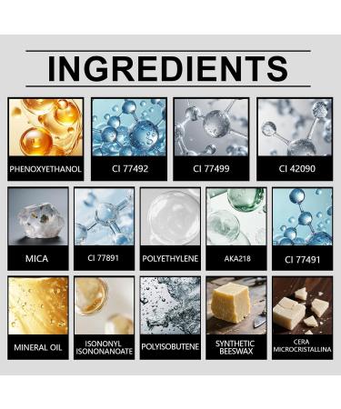 Mxshc Lipstick For Women Moisturizing Long Lasting CosmeticsSparkling Lipstick Shiny for Women Girls Wife Girlfriend Daily Travel Dating Work Commuting Wedding Red Brown - Buy Online on GoSupps.com