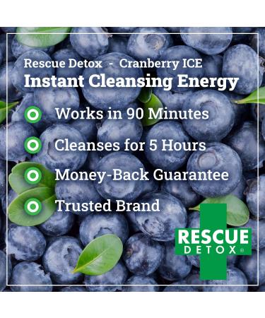 Ice Detox Rescue 32 oz Blueberry - Fast-Acting Detox Formula - Buy Online on GoSupps.com