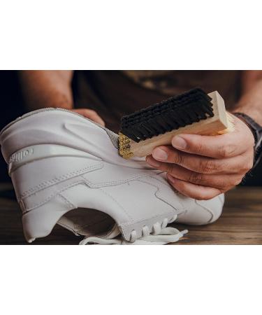Pink Miracle Multi Purpose Shoe Cleaning Brush - 3-in-1 Strong, Medium, and Soft Bristles - Buy Online on GoSupps.com