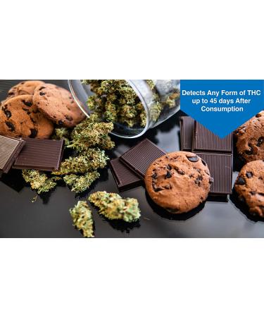 2 Pack - DrugExam 15 ng/mL THC Single Panel Drug Test Kit - Made in USA, Extra Sensitive Marijuana Drug Test for Any Form of THC Detection - Buy Online on GoSupps.com