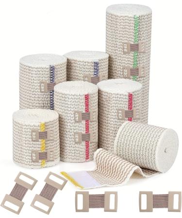 100pcs Skin Color Ace Bandage Clips - Durable Elastic Fastening Clips for Secure Bandage Wraps | Replaceable Metal Clips for All Bandage Types - Buy Online on GoSupps.com