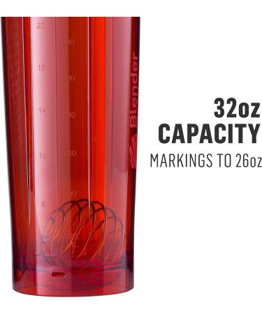 BlenderBottle Pro32 Tritan Drinking Bottle with BlenderBall - 1 Piece Black | Optimal Mix for Smoothies & Shakes - Buy Online on GoSupps.com