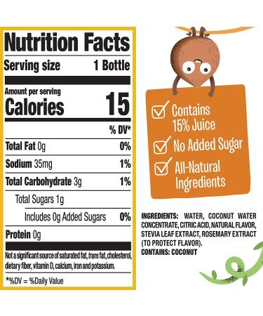 Creative Roots Peach Mango Coconut Water Kids Beverage (10 ct Pack 8.5 fl oz Bottles) - Buy Online on GoSupps.com