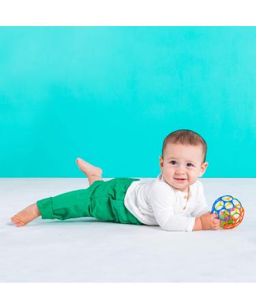 Bite Ring for Babies - Soft Silicone Teething Toys by Fishing Bliss | Oball Classic - Flexible & Easy to Use Toddler Teether - Buy Online on GoSupps.com