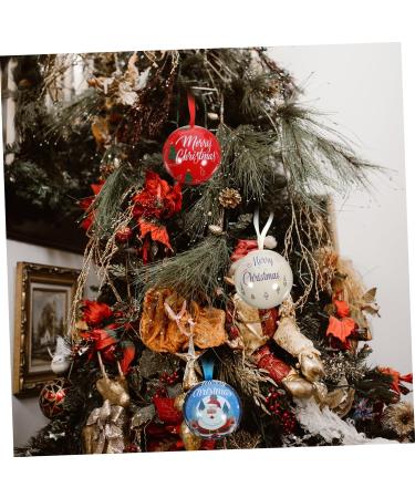 Alipis 5pcs Christmas Balls Decor Christmas Bulb Ornament Christmas Candy Boxes Iron Child Ball Box - Buy Online on GoSupps.com