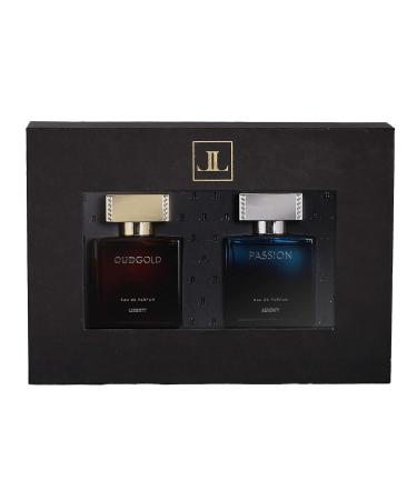Liberty Luxury Perfume for Men Gift Set - Eau De Parfum (EDP) Spray Fragrances OudGold and Passion Scent (50ml/1.7Oz each) Designed in France Long Lasting Smell Passion & Oudgold 1.6 Fl Oz (Combo) - Buy Online on GoSupps.com