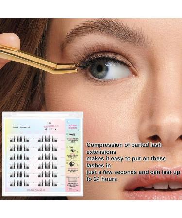 False Lashes | No Glue Eyelashes - Natural Look False Eyelashes Reusable and Long Lasting Lashes for Daily Use Dense - Buy Online on GoSupps.com