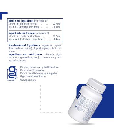 Pure Encapsulations - Strontium (Citrate) - Trace Minerals to Support Healthy Bones* - 90 Vegetable Capsules - Buy Online on GoSupps.com