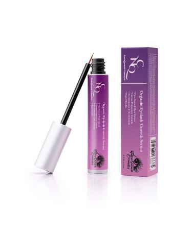 Eyelash Growth Serum | Organic Lash Enhancer for Longer Thicker & Fuller Lashes - 5ml - Buy Online on GoSupps.com