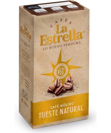  LA ESTRELLA LA ESTRELLA Natural Roasted Coffee 250g - 8 packs - Buy Online on GoSupps.com