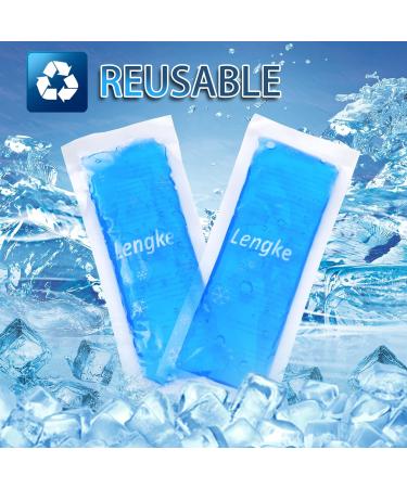 LengKe Insulin Cooler Travel Case - Portable Diabetic Medication Bag with Ice Pack (Quicksand Blue) - Buy Online on GoSupps.com