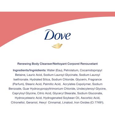 Dove Body Love Radiance Renew Exfoliating Body Wash with Vitamin C Serum - 4 Pack, 17.5 fl oz Each - Buy Online on GoSupps.com