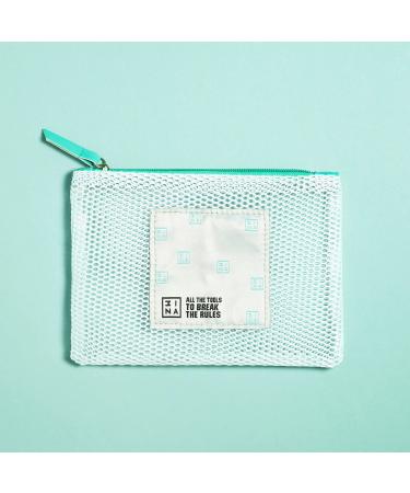 3INA Makeup Bag - Cruelty Free - Makeup Pouch - Zipper & Play Makeup Bag - Travel Size - Portable
