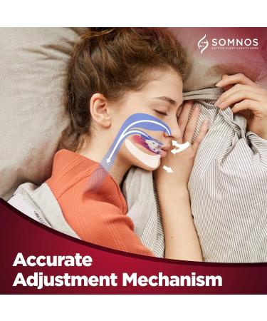 Somnos Anti Snore Mouthguard - Adjustable & Lightweight Sleep Solution - Effective Snoring Reduction for Better Sleep - Large Size - Buy Online on GoSupps.com