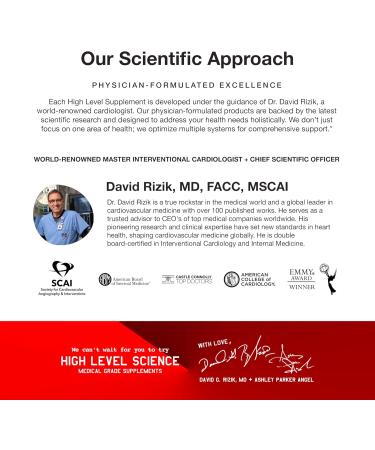 High Level Science CoQ10, Omega-3, Vitamin E - Cardiologist Formulated for Heart + Body + Mind Health with DHA/EPA, Antioxidant for Energy, Superior Bioavailable Fish Oil - Gluten Free (3) - Buy Online on GoSupps.com