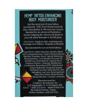 NEW Tattoo Enhancing Body Moisturizer 18 fl oz for All Dry Skin (Pack of 1) - Buy Online on GoSupps.com