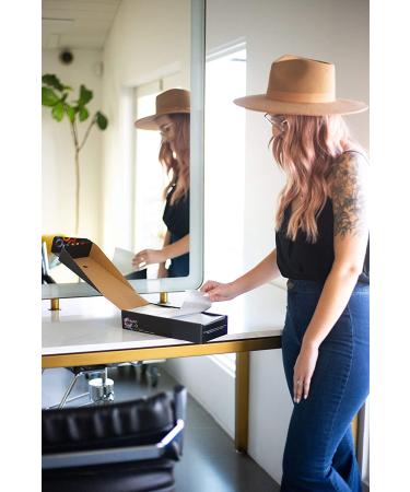 Framar 5x12 Star Struck Silver Pre Cut Aluminum Foil Sheets - 500 Hair Foils for Highlighting - Buy Online on GoSupps.com