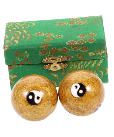 Homsfou massage tools 2st massage ball finger stretcher peanut massage ball Tool Stress balls for adult hand balls massage massage balls for adult handy types roll the ball