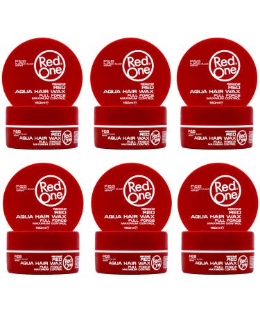 Redone Aquatic Styling Wax red 150 ml edge control ultragrip for men and women strawberry scent maximum control 6 pieces Strawberry 150 ml Lot of 6