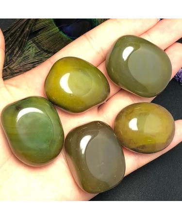 Natural Crystal Rough Specimen 5pcs Natural Jade Crystal gem Rolling Stone feng Shui Stone Crystal Natural StoneStone ERTEYIN - Buy Online on GoSupps.com