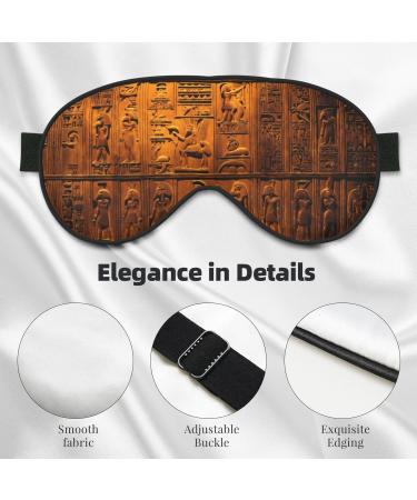 Buy SSIMOO Native American Soft Sleep Eye Mask | Breathable Eye Patch for Women | Travel & Relaxation | Black - Buy Online on GoSupps.com