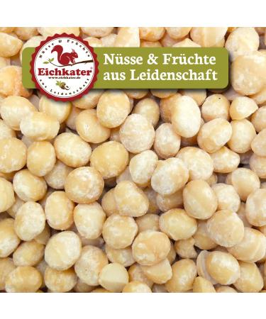 Eichkater Macadamia Roasted & Unsalted 2-Pack (1500g) - Premium Quality Nuts for Snacking | International Shipping Available - Buy Online on GoSupps.com