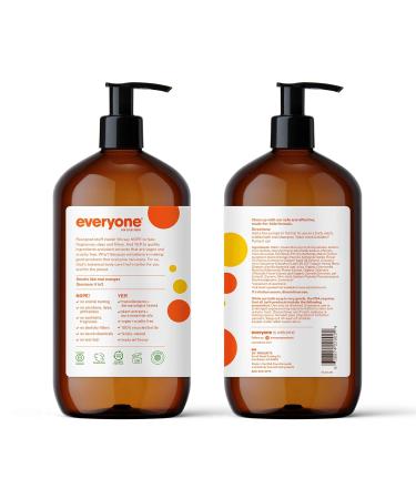 Kids 3-in-1 Soap, Body Wash & Bubble Bath 32oz (Pack of 2) Orange Coconut Cleanser - Plant Extracts & Essential Oils - Buy Online on GoSupps.com
