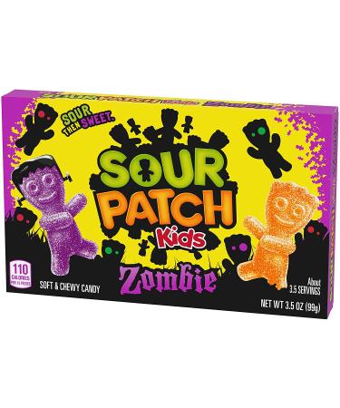 SOUR PATCH KIDS Zombie Orange & Purple Soft & Chewy Halloween Candy  12 - 3.5 oz Trick or Treat Boxes - Buy Online on GoSupps.com