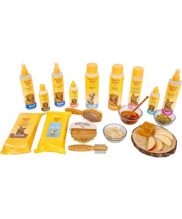 Burt's Bees for Puppies Double Sided Comb | 2-in-1 Grooming Tool for Puppies & Small Dogs | Dog Comb Removes Fleas & Flea Eggs Comfortably and Safely for All Dogs Gold 1 - Pack Double Sided Comb - Buy Online on GoSupps.com