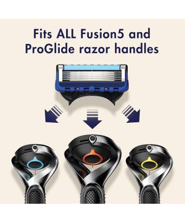 Gillette Men's Razor Blade Refills 6 ProGlide Power Cartridges 2 ProGlide Sheild Cartridges - Buy Online on GoSupps.com