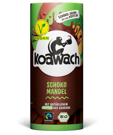 Koawach Organic Vegan Chocolate Drink - 12x235ml Almond & Flavors | Fairtrade Energizing Cocoa Delight - Buy Online on GoSupps.com