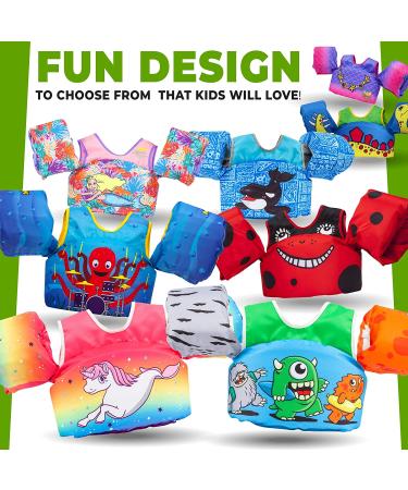 Body Glove Paddle Pal Swim Life Jacket - Dinosaur Design for Kids - Buy Online on GoSupps.com