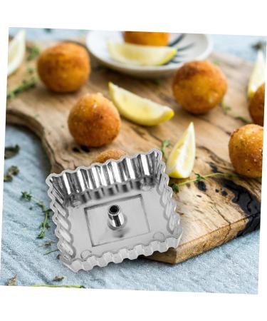 Ciieeo Oil Pier Mold Shrimp Fried Food Mould Waffle Mold Snacks Non-Stick Snack Mold Fudge Cooking Utensils 7X6.3X2CM Silver - Buy Online on GoSupps.com