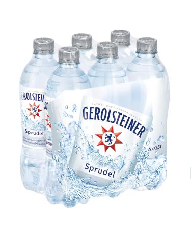 Buy Gerolsteiner Sparkling Water 24x500ml - Refreshing Natural Mineral Water in Disposable Bottles - International Shipping Available - Buy Online on GoSupps.com