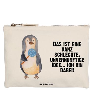 Mr. & Mrs. Panda Size M make -up bag penguin Lolli - gift sweets sloppiness XXL pencil snack crook makeup rabauke saying white m