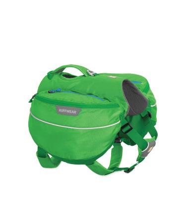 Ruffwear hiking backpack for dogs very small dog breeds size adjustable size: XS green (Meadow Green) Approach Pack 50102-345S1 green (Meadow Green) XS