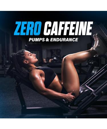 JNX SPORTS The Curse! Pump Stim-Free Pre-Workout | Sour Candy 40 Serves | Caffeine-Free Pump Pre Workout Non-Stim Nitric Oxide Preworkout for Men & Women - Buy Online on GoSupps.com