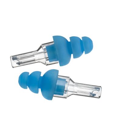 Etymotic Research ER20 High-Fidelity Earplugs (Concerts  Musicians  Airplanes  Motorcycles  Sensitivity and Universal Hearing Protection) - Standard  Clear Stem w/ Blue Tip