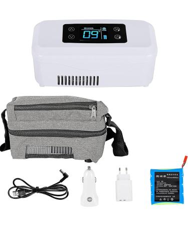 Portable Insulin Organizer Cooler Box - Medical Refrigerator Travel Case | LED Display | Insulin Storage Box - Buy Online on GoSupps.com