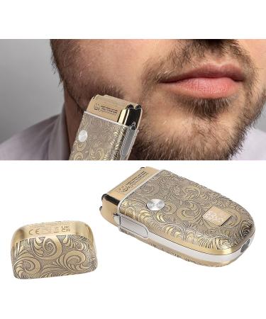 Qukaim Hair Grooming Trimmer Electric Hair Clipper Double Floating Cutter Metal Hair Grooming Trimmer for Men Carved Patterns Cordless 2 Hours Runtime LED Display USB Charging 5 Guide - Buy Online on GoSupps.com