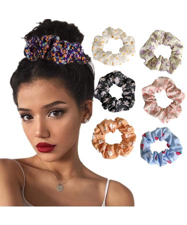 Lysun Hair Ties Ropes Hair Scrunchies for women Hair Scrunchies Ponytail Mix color