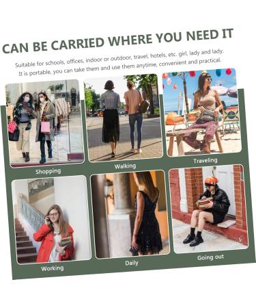 Buy Gleavi Women's Suits Storage Bag - 12 pcs Handbag with Privacy Pocket | Mini Tampon Bag - Nylon Material 13x12.7cm | Organize with Style! - Buy Online on GoSupps.com