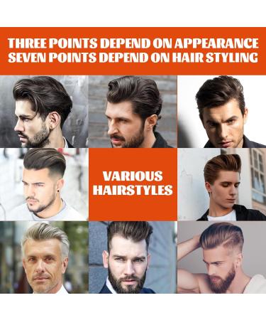Men's 2-In-1 Hair Styling Gel & Wax Combo with Comb | Long-Lasting Hold & Moisturizing Formula - Buy Online on GoSupps.com