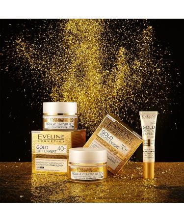 Eveline Cosmetics Gold Revita Expert 30+ Wrinkle Reduction All Skin Types 50ml - Buy Online on GoSupps.com