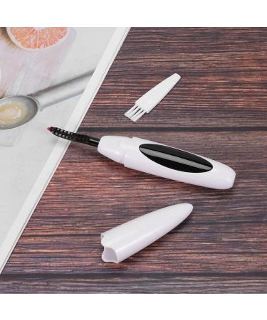 Yangyou Electric Heated Eyelash Curler USB Charge Makeup Curling Kit Long Lasting Natural Eye Lash Curler White - Buy Online on GoSupps.com
