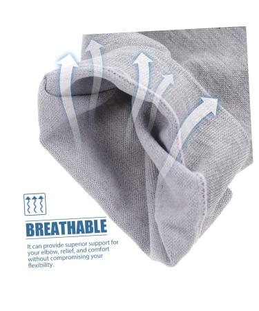 Buy Healifty 6 Pairs Elbow Sleeves - Comfortable Elbow Braces for Tendonitis & Basketball | Reliable Protection for Men & Women | Spandex Elbow Wraps for Warmth - Buy Online on GoSupps.com