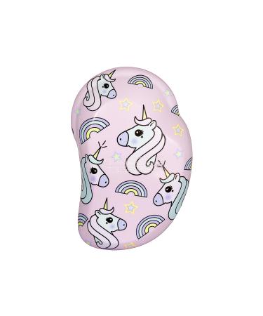 Tangle Teezer |The Original Mini Detangling Hairbrush | Palm Size Perfect for Kids & Travelling | Ideal for Wet & Dry Hair |Reduces Flyaways | Unicorn Magic Unicorn Magic 1 Count (Pack of 1)