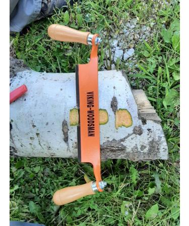 Viking Woodsman LT028 5-Inch Bevel Blade Draw Shave - Precision Sharpened for Woodworking | Shop Internationally - Buy Online on GoSupps.com