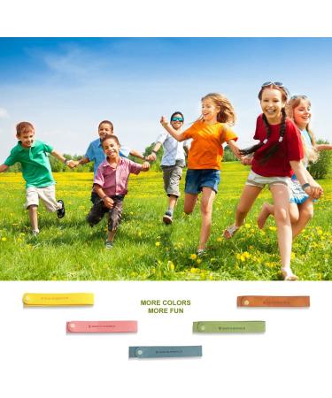 20 Pack DEET-Free Mosquito Repellent Bracelet | Safe for Kids & Adults | Waterproof Band for 72Hrs Protection | Indoor & Outdoor Bug Repellent Wristband - Buy Online on GoSupps.com